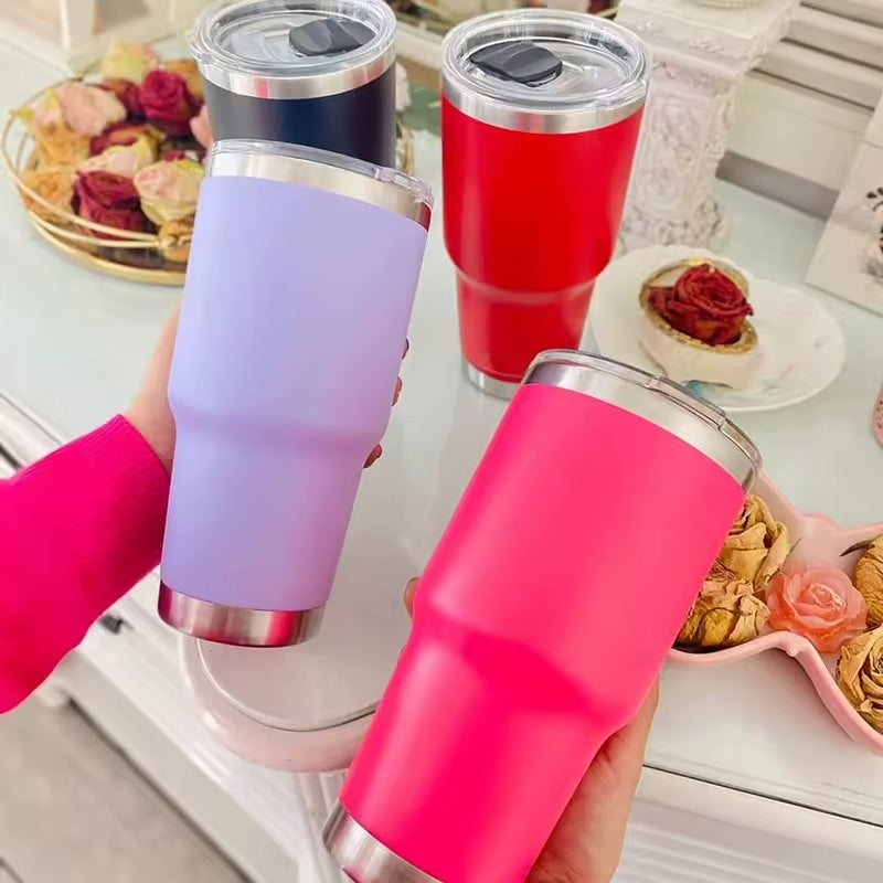 Vaso Térmico de Acero Inoxidable 800ml - Mantén Tus Bebidas Calientes o Frías por Horas